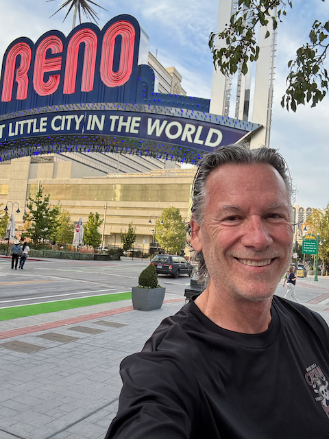 Capt. Russ rolls out of Reno this morning